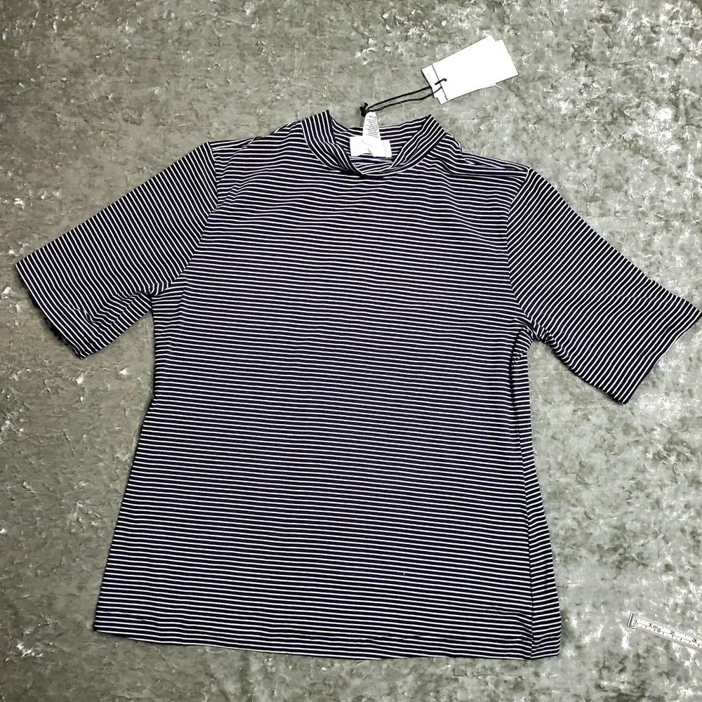 For The Republic Striped Mock Top‎
